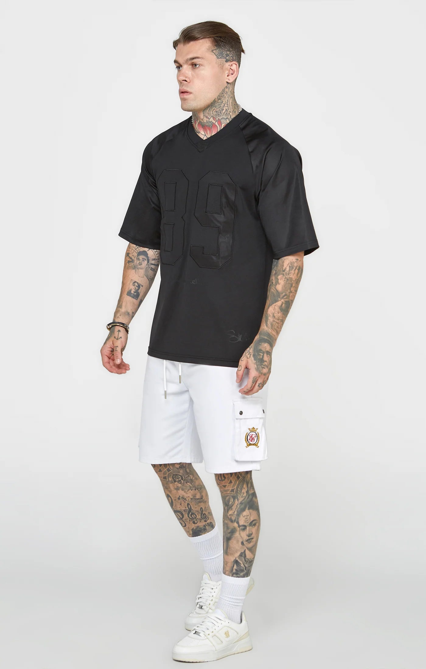 Black Oversized Short Sleeve T-Shirt