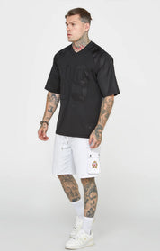 Black Oversized Short Sleeve T-Shirt