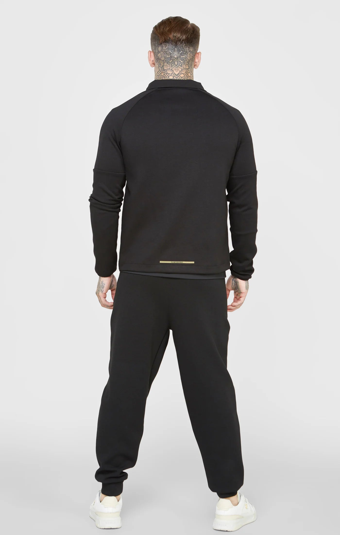 Black Sports Zip-Thru