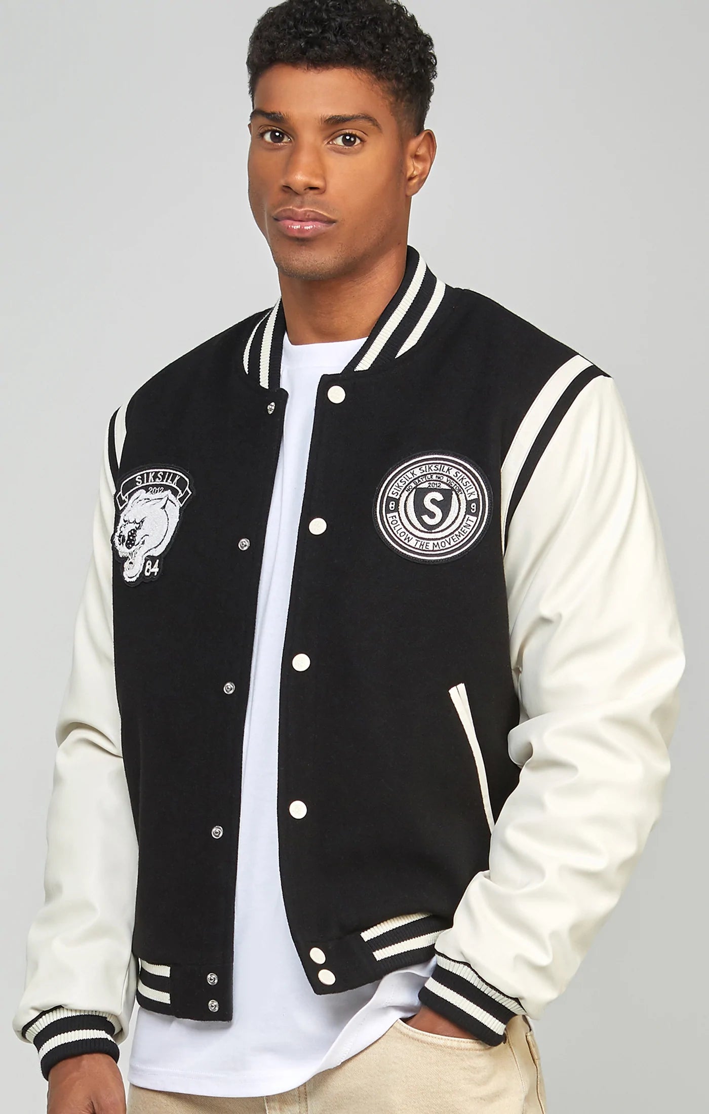 Black Varsity Jacket