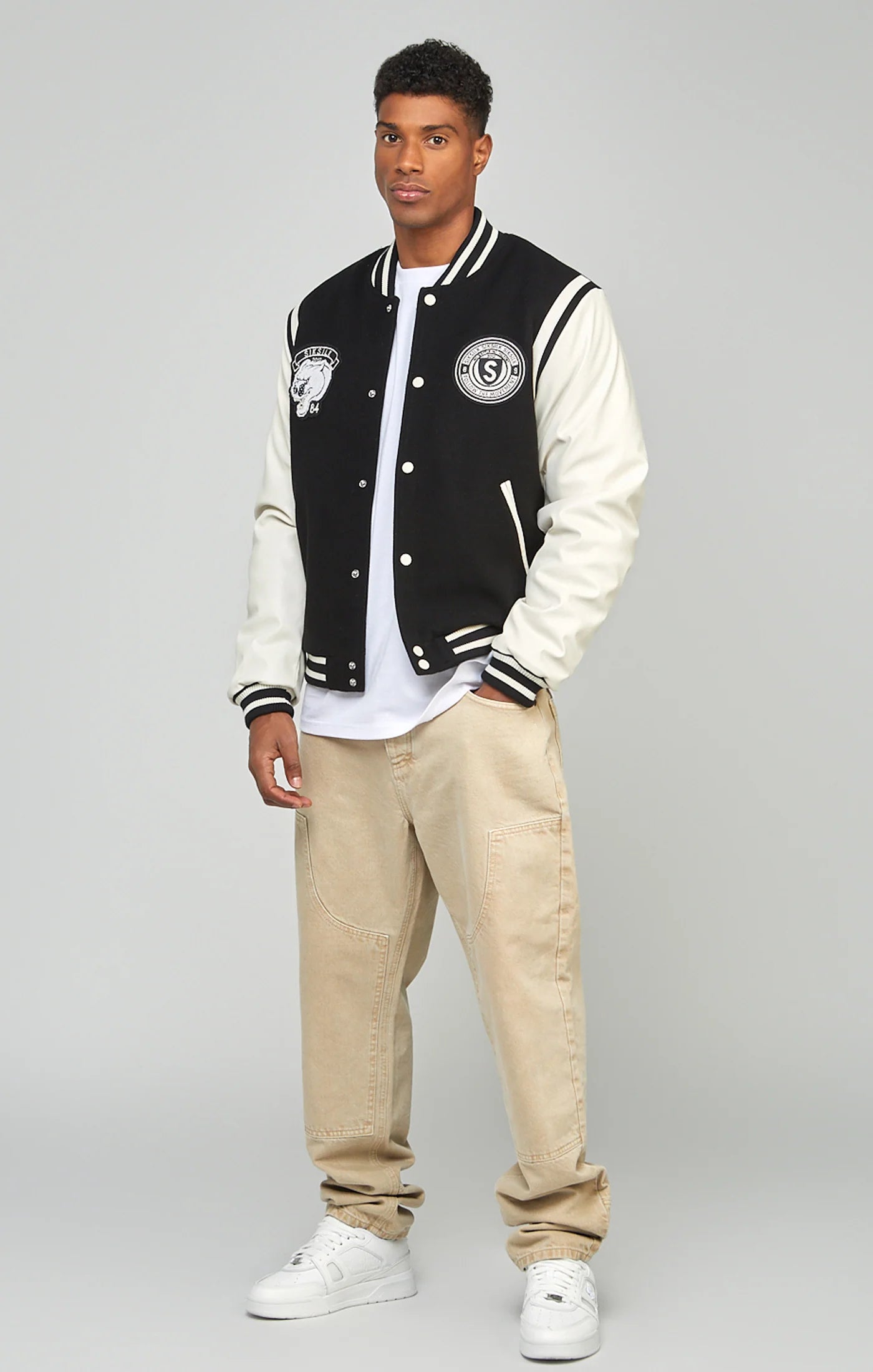 Black Varsity Jacket