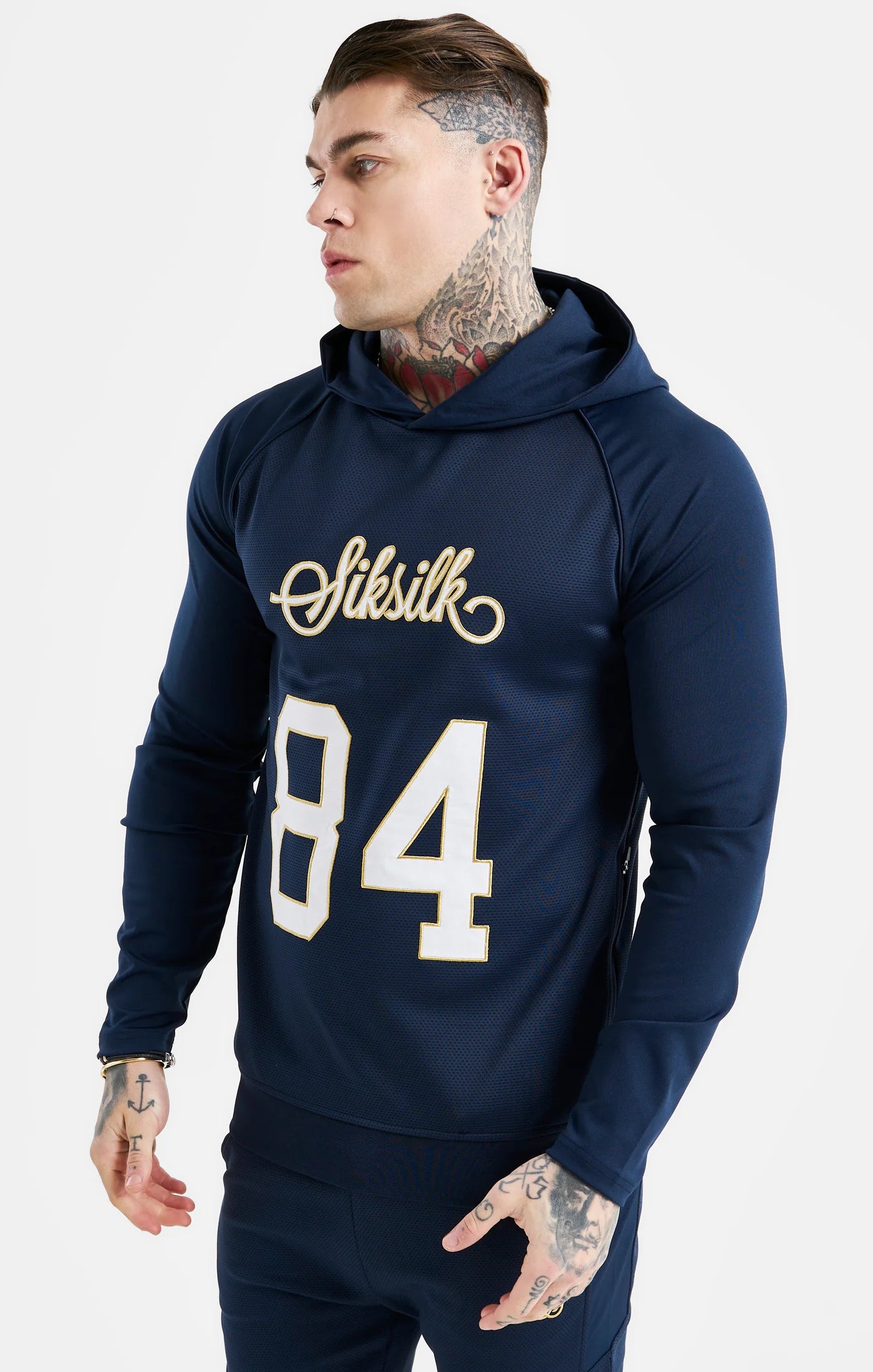 Navy Numerical Hoodie
