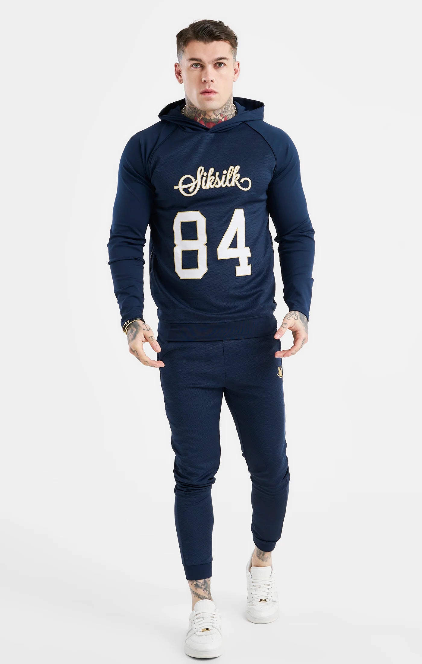 Navy Numerical Hoodie