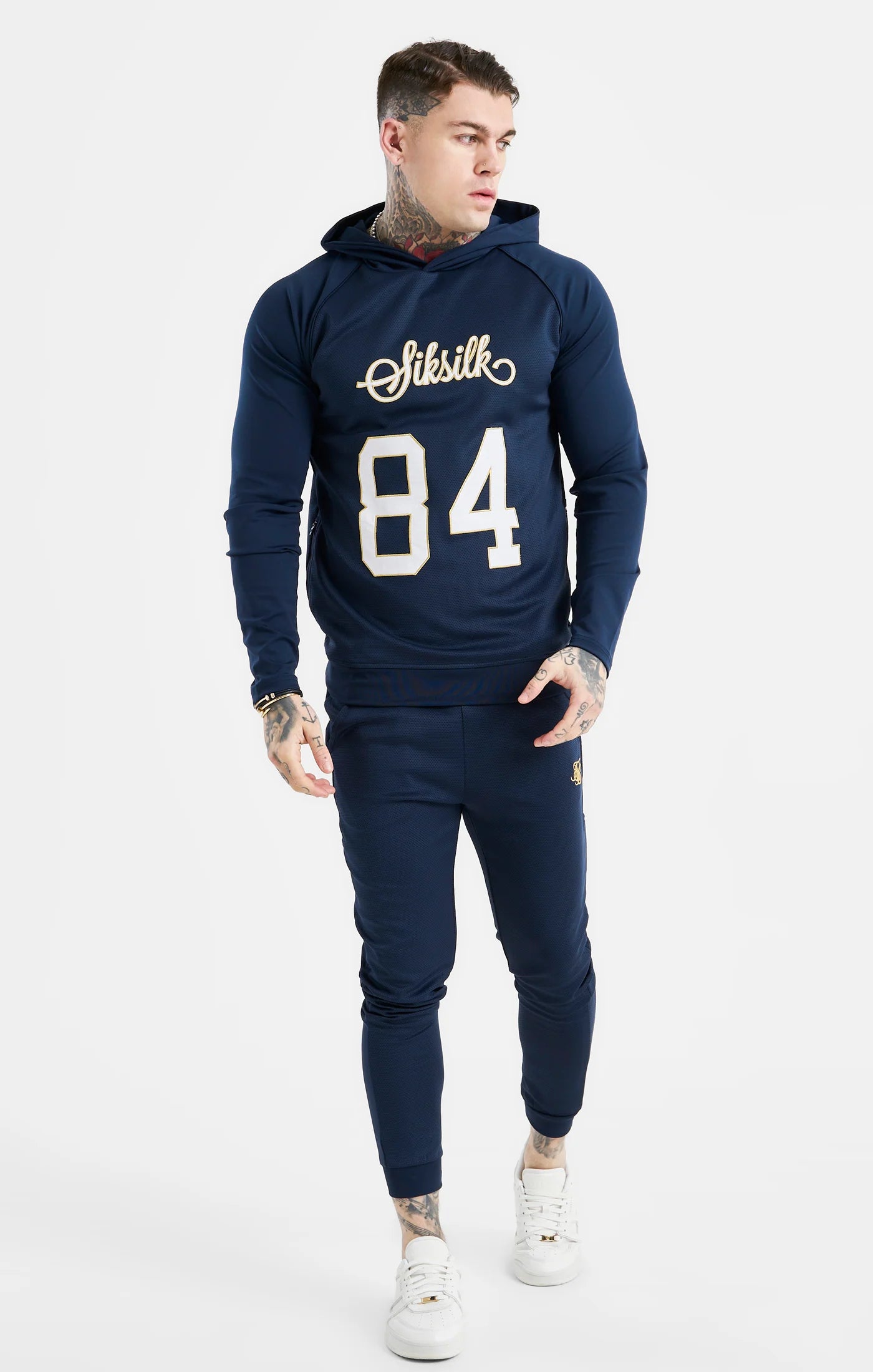 Navy Numerical Hoodie
