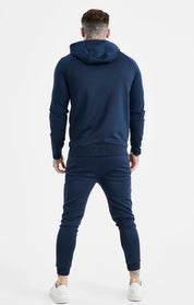 Navy Numerical Hoodie