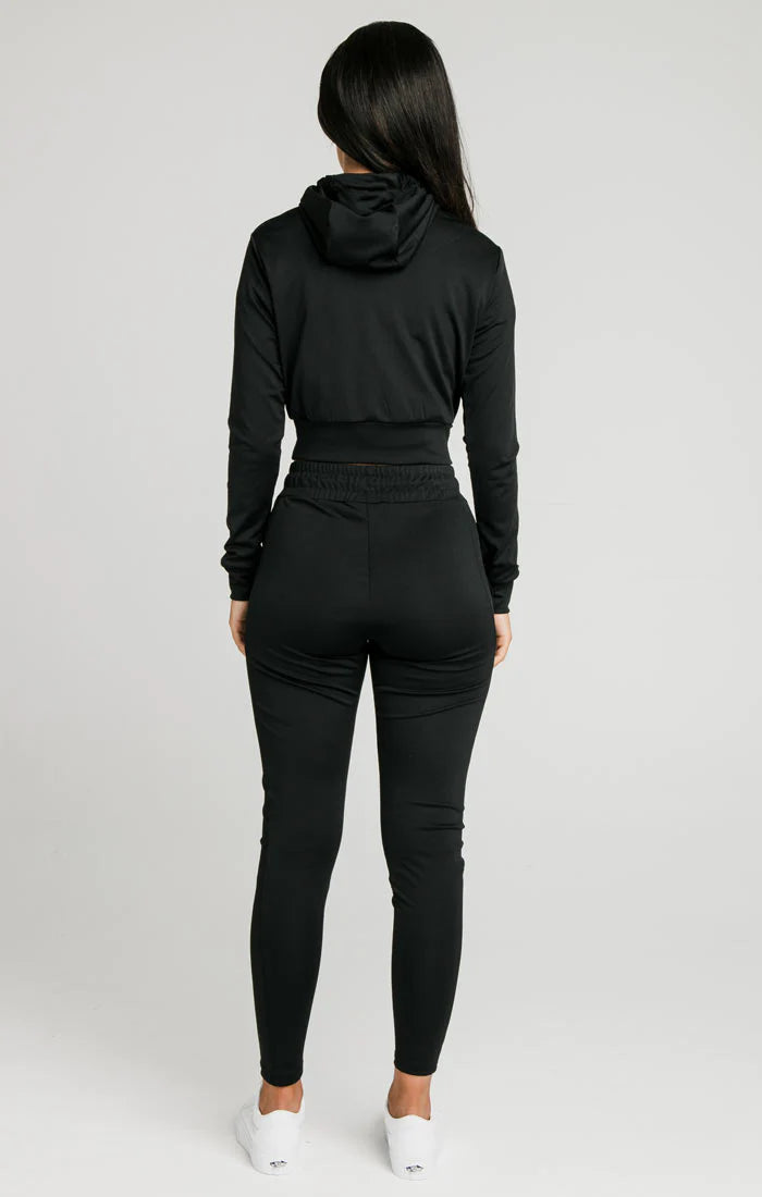 Black Essential Track Top