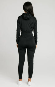 Black Essential Track Top