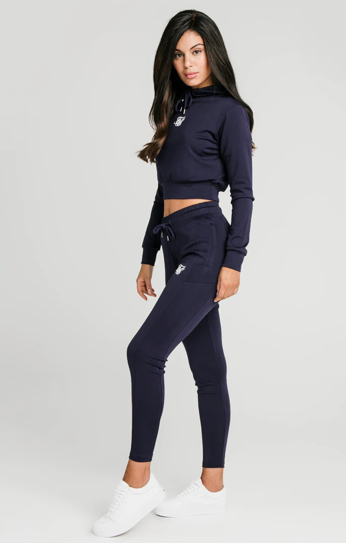 Navy Essential Track Top
