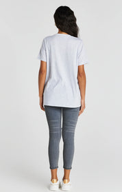 Blue Wash Distressed Denim Jean