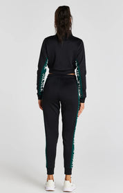 Black Track Top