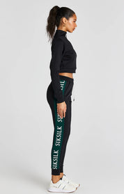 Black Track Top