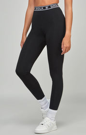 Black Essential Tape Leggings