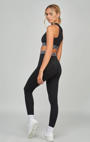 Black Essential Tape Leggings