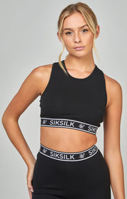 Black Essential Tape Bralette