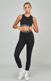 Black Essential Tape Bralette