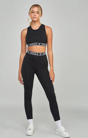 Black Essential Tape Bralette
