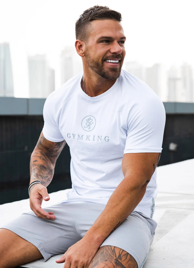 White gym 2025 king top
